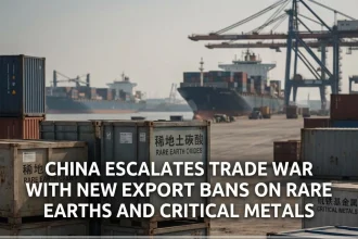 China rare earth export bans