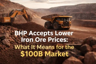 BHP iron ore production 2026