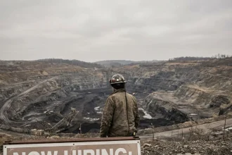 Underground coal miner at work highlighting the coal labour shortage in 2026