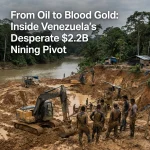 Venezuela mining pivot and gold extraction in the Orinoco Mining Arc