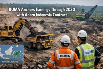 BUMA Adaro Indonesia contract extension 2030