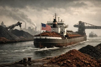 Great Lakes shipping decline