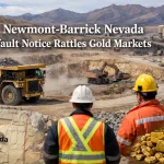 Newmont Barrick Nevada default notice