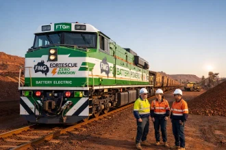 Fortescue Battery Locomotives Pilbara