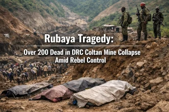 DRC coltan mine collapse