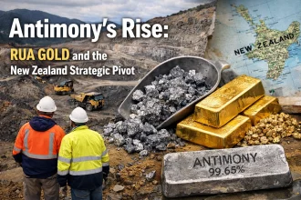 RUA GOLD antimony New Zealand 2026