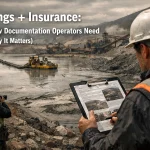 Tailings insurance documentation