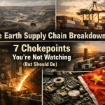 Rare earth supply chain chokepoints