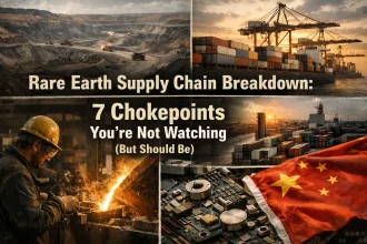 Rare earth supply chain chokepoints