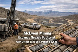 McEwen Mining Golden Lake acquisition