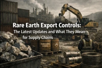 Rare earth export controls
