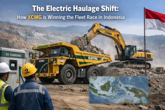 XCMG electric haul trucks Indonesia 2026