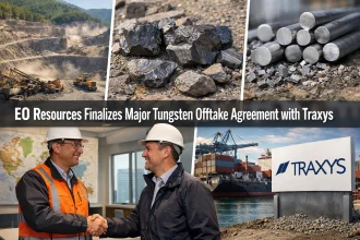 EQ Resources Traxys tungsten offtake 2026