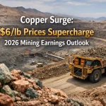 Copper price surge 2026 mining earnings