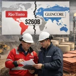 Rio Tinto Glencore merger