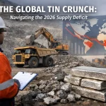 Global tin supply deficit 2026