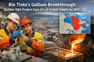 Rio Tinto gallium project Quebec