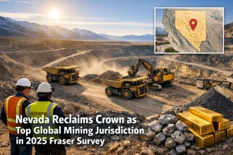 Nevada top mining jurisdiction 2025