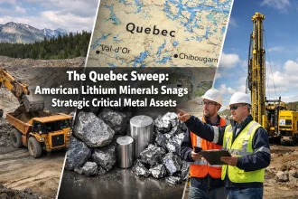 American Lithium Minerals Quebec Projects