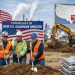 US aluminum smelter Oklahoma 2026