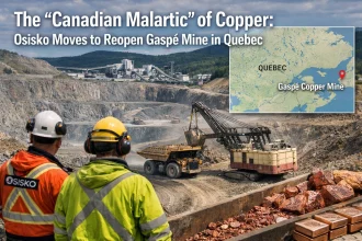 Gaspé Copper project Osisko Metals update 2026