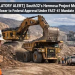 South32 Hermosa Project FAST-41 Approval