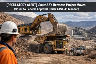 South32 Hermosa Project FAST-41 Approval