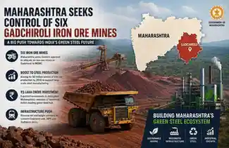 Maharashtra Gadchiroli iron ore mines