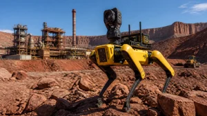 Spot robot mining