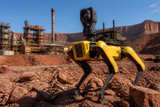 Spot robot mining