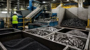 tungsten scrap and battery black mass