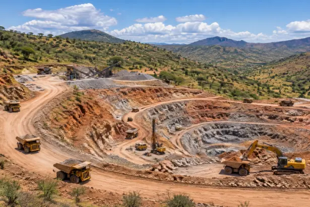 Kinusi copper mine