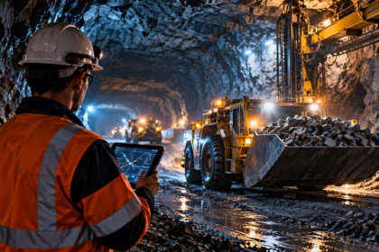 US mining technology proving ground with automated mining equipment