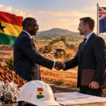 Ghana critical minerals mining landscape with lithium and industrial mining