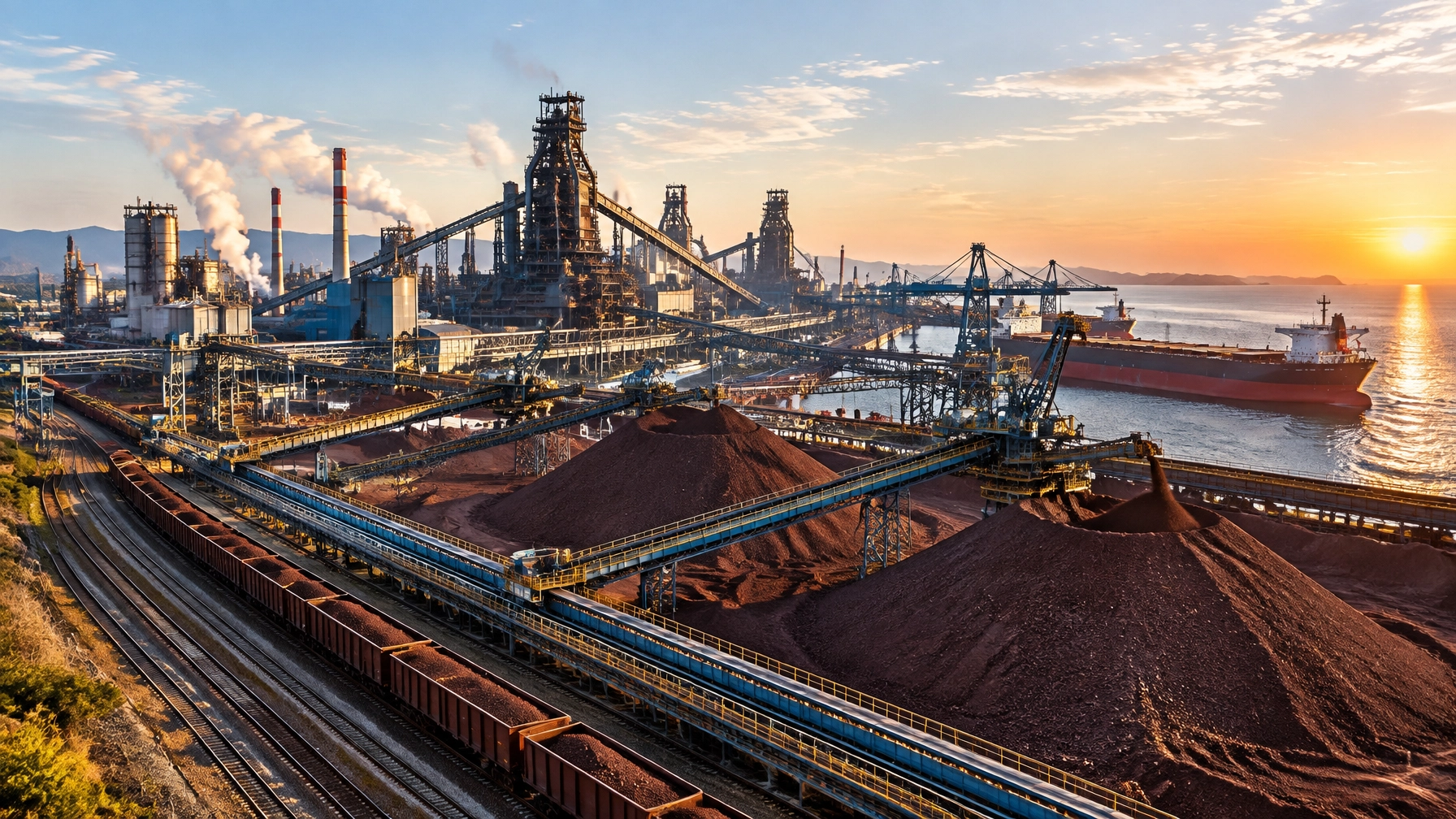 Iron Ore Falls Below $95 as China Steel Mills Cut Output