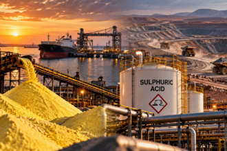 Sulphuric acid supply risks for copper and nickel processing at a critical minerals mine