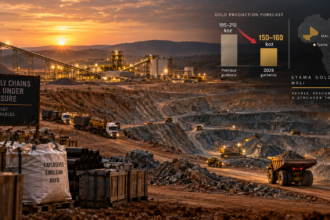 Syama gold mine in Mali facing supply disruptions and lower 2026 production guidance