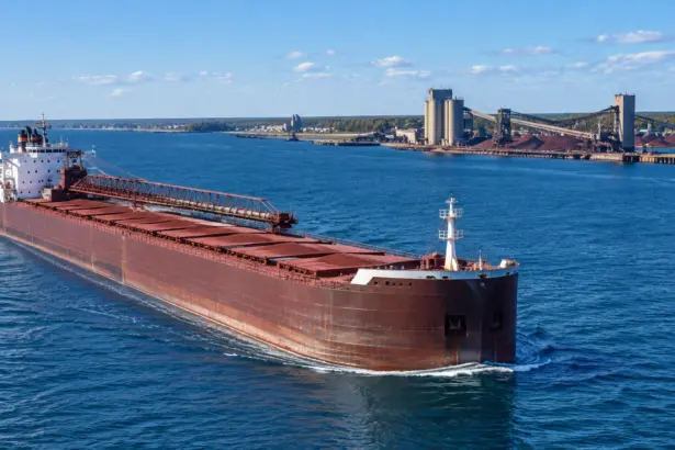 Great Lakes iron ore shipments
