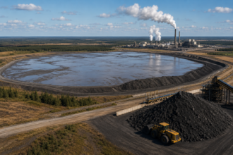 Alberta oil sands tailings and petroleum coke containing potential critical minerals