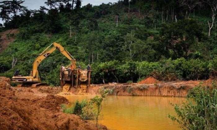 ghana illegal mining