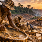 Artisanal mining activity illustrating mineral traceability and illegal mining risks