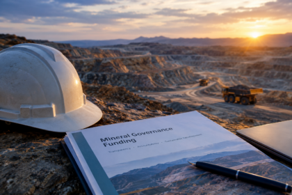 Critical minerals mining operation illustrating the governance and funding challenges facing mineral-producing countries.