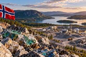 Fen Complex rare earth project and mining landscape in Norway