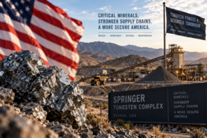 Blue Moon Metals Springer Tungsten Complex in Nevada
