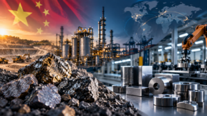 Rare earth processing and permanent magnet manufacturing supply chain