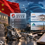 China Rare Earth Group and Shenghe Resources in the global rare earth supply chain