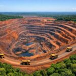 Large-scale mining operations representing the world’s largest listed mining companies in 2026