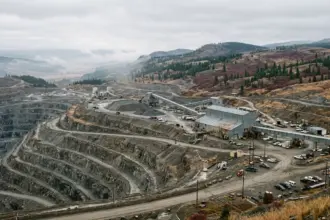Highland Valley Open-Pit Copper Mine