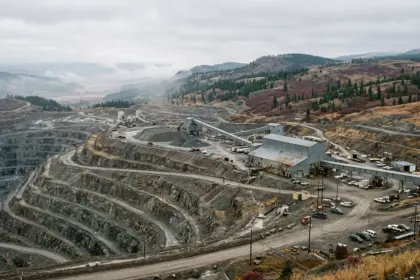 Highland Valley Open-Pit Copper Mine