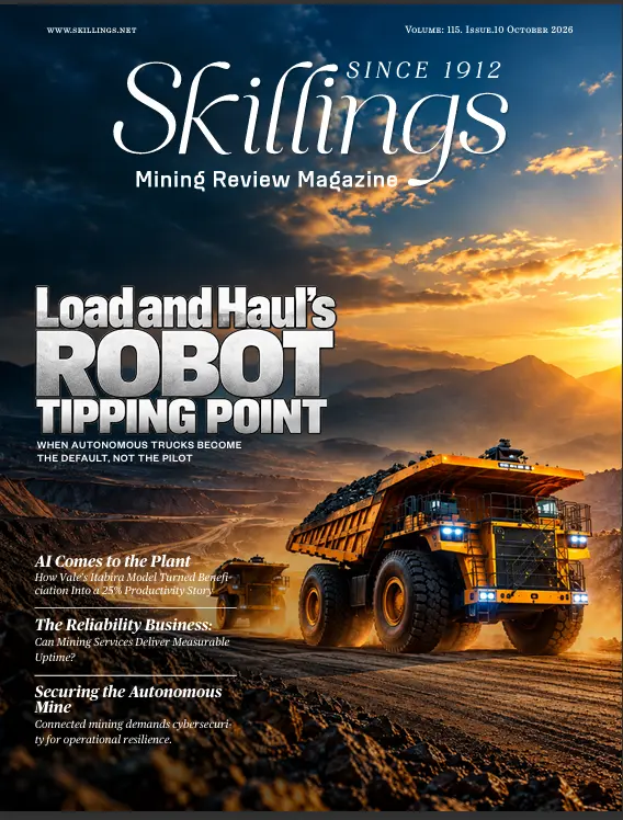 Skillings Mining Review, October 2026 cover